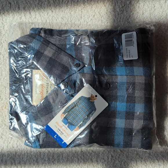 NWT Original Weatherproof Vintage Button Down - Picture 1 of 5
